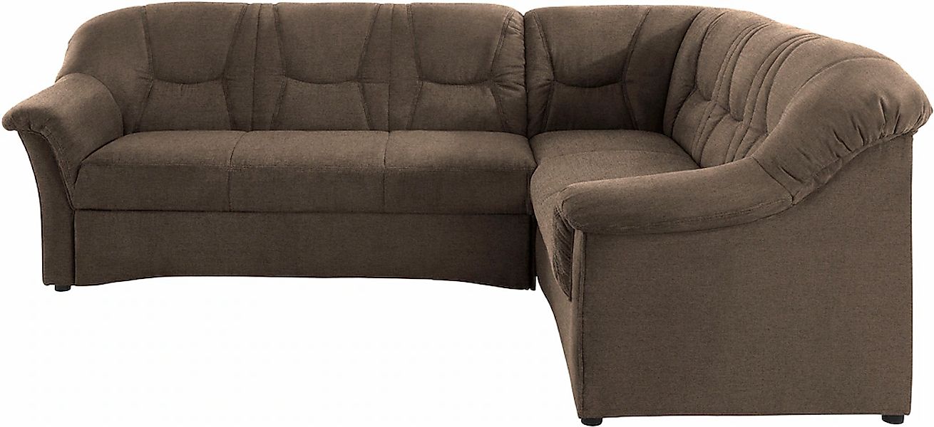 DOMO collection Ecksofa "Sarafina zeitlos und komfortabel, optional mit Fed günstig online kaufen