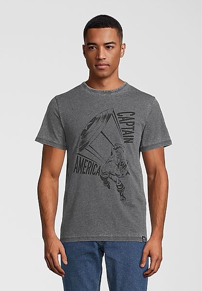 Recovered T-Shirt Marvel Captain America Shield günstig online kaufen