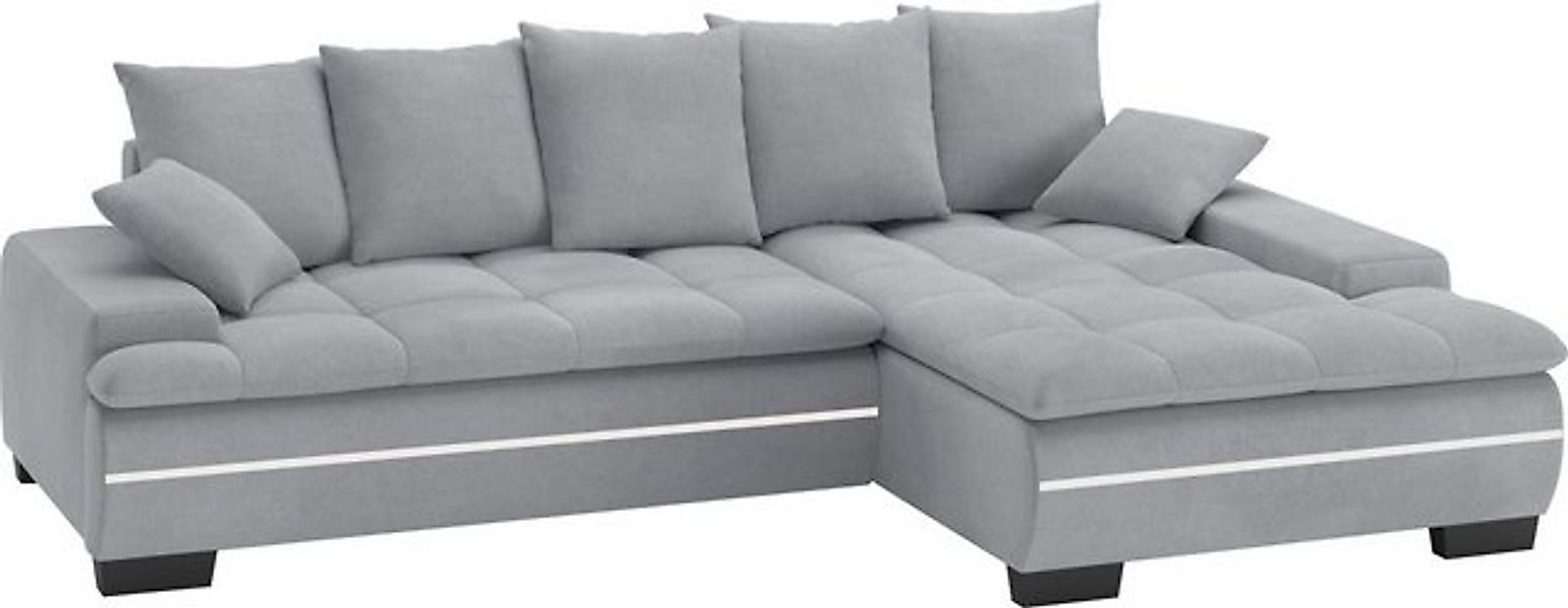 Mr. Couch Ecksofa Haiti II, L-Form, RGB-LED Beleuchtung, wahlweise mit Kalt günstig online kaufen