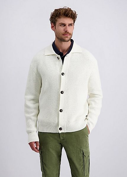 Pierre Cardin Strickjacke mit Polo-Kragen günstig online kaufen