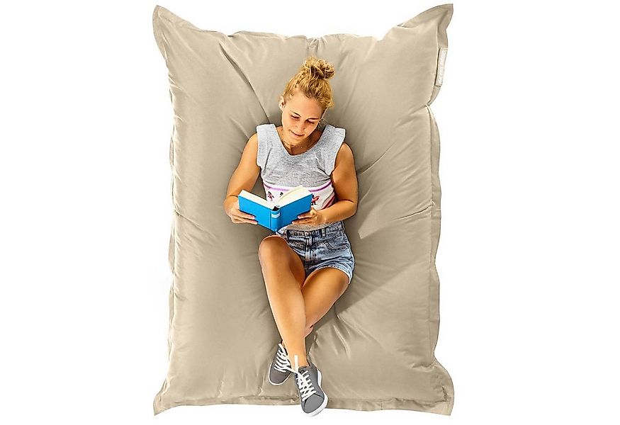 Green Bean Sitzsack XXL Outdoor Sitzsack Square 140x180cm (XXL Riesensitzsa günstig online kaufen