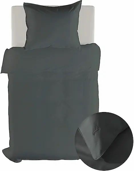 YELLOW Bettwäsche »Suite-Dubai« 2 Stk. tlg. Uni Design, 100% Baumwolle ab 1 günstig online kaufen