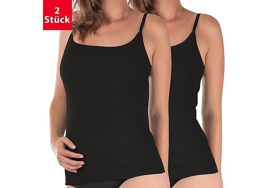 celodoro Unterhemd Damen Feinripp Spaghetti-Top (1er/2er Pack) Unterhemd günstig online kaufen