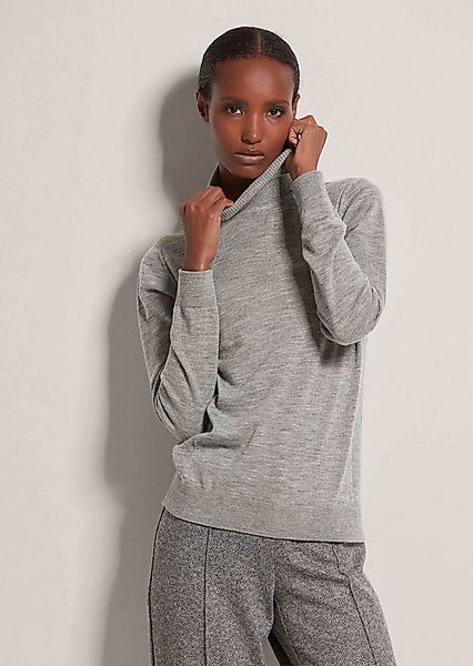 MADELEINE Strickpullover Feinstrickpullover mit Rollkragen Basicpullover mi günstig online kaufen