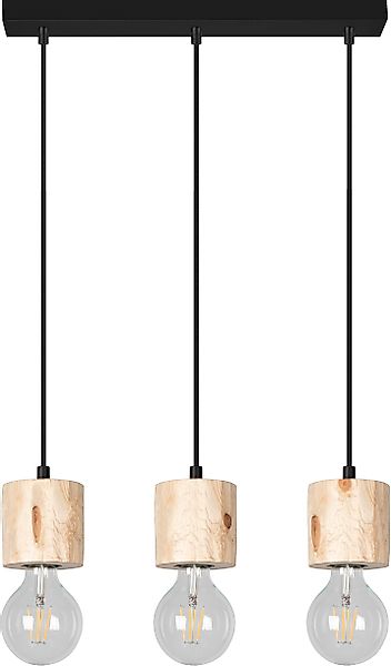 SPOT Light Pendelleuchte »PINO«, 3 flammig, Leuchtmittel E27   ohne Leuchtm günstig online kaufen