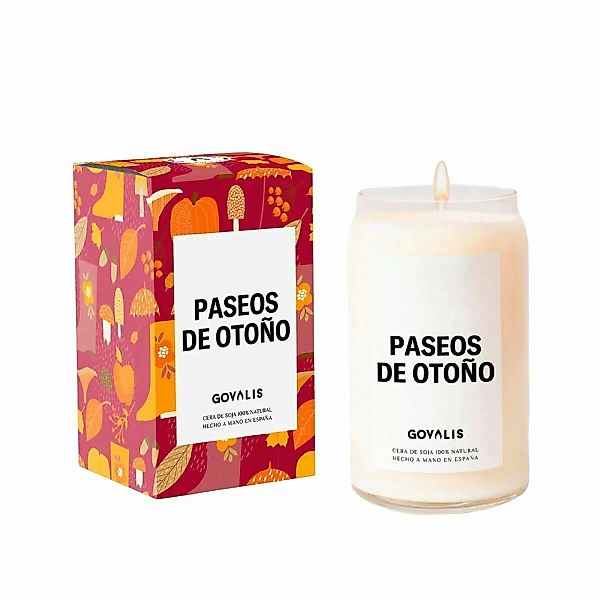 Duftkerze Govalis Paseos De Otoño (500 G) günstig online kaufen