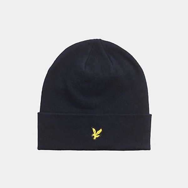Lyle & Scott  Mütze Cotton merino beanie - dark navy günstig online kaufen