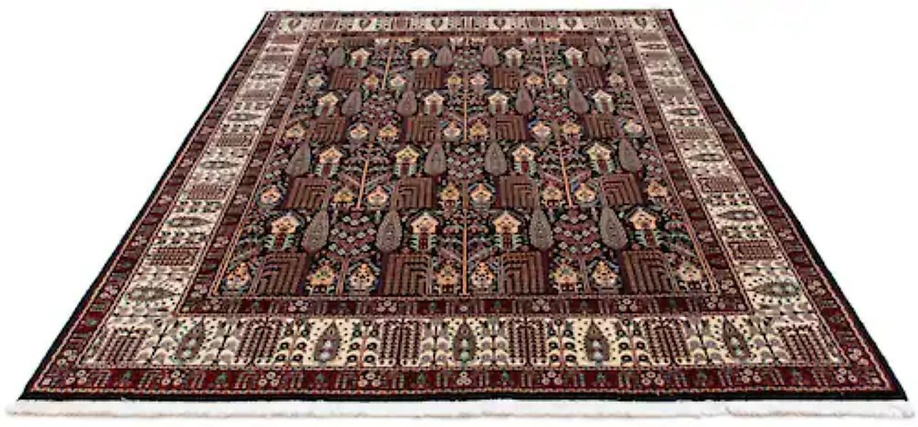 morgenland Wollteppich »Abadeh Medaillon 124 x 76 cm«, rechteckig, Handgekn günstig online kaufen