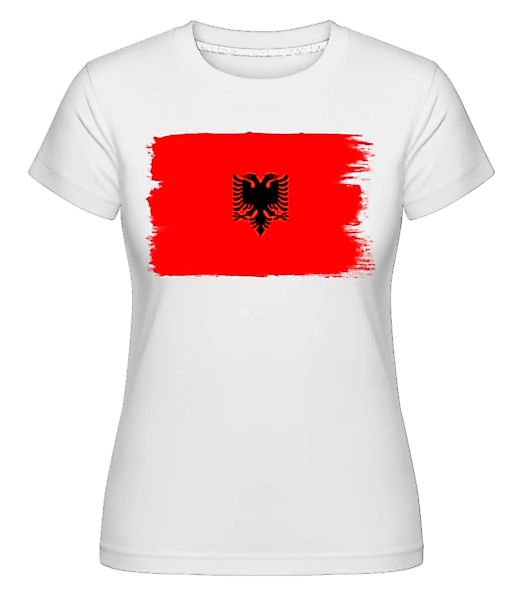 Länder Flagge Albanien · Shirtinator Frauen T-Shirt günstig online kaufen