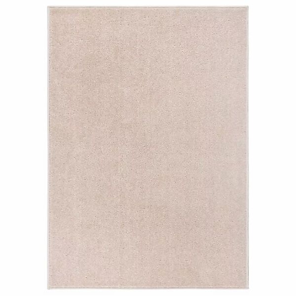 Vidaxl Teppich Kurzflor 240x340 Cm Dunkelbeige günstig online kaufen