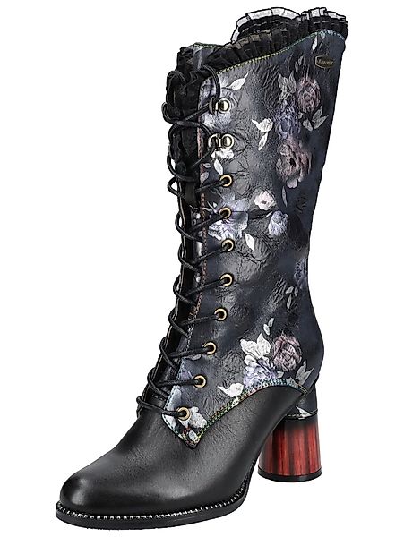 LAURA VITA Stiefel Leder/Textil High-Heel-Stiefel günstig online kaufen