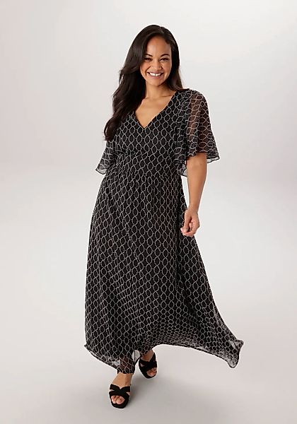 Aniston PLUS Chiffonkleid günstig online kaufen
