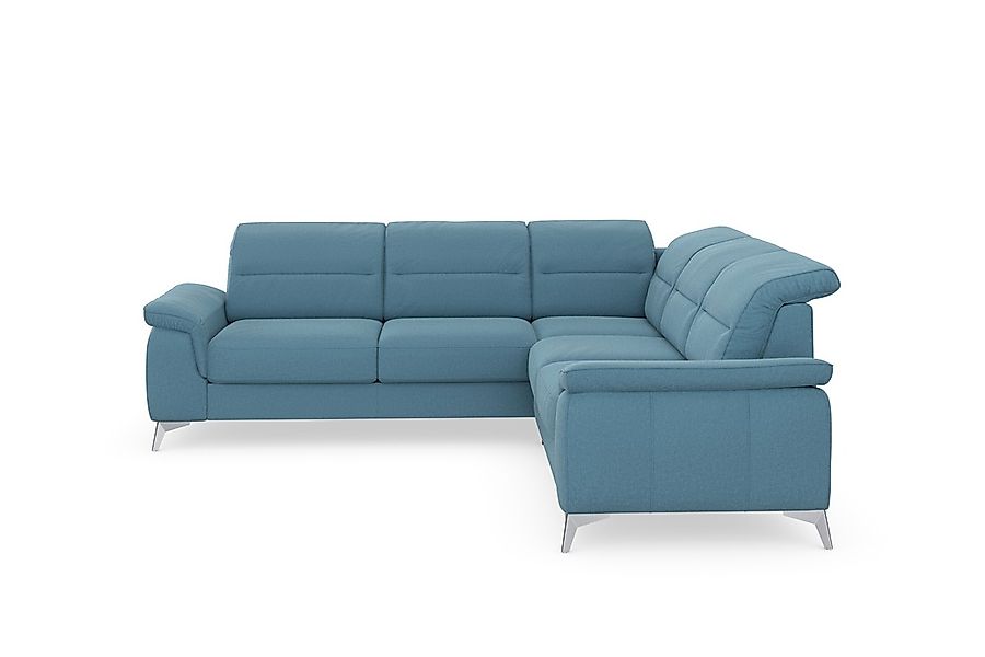 sit&more Ecksofa "Sinatra L-Form" optional mit Kopfteilverstellung und Armt günstig online kaufen