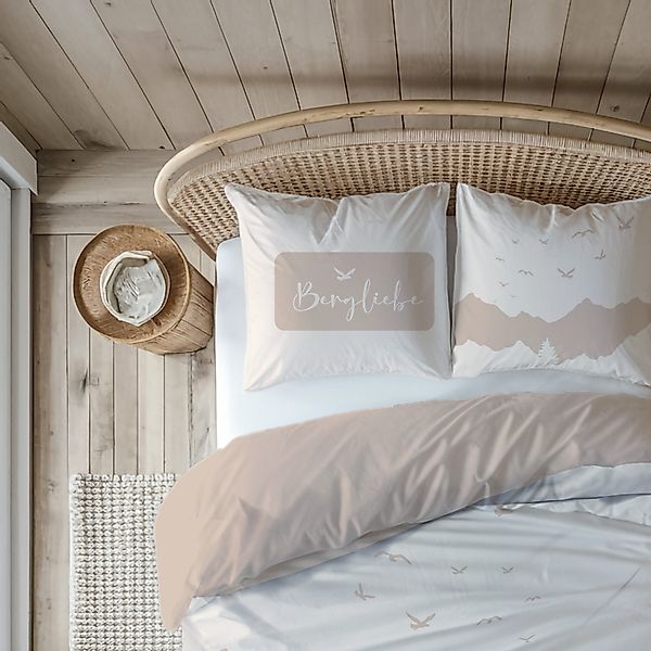 MTOnlinehandel Bettwäsche Landhaus-Stil Renforcé in 135x200 günstig online kaufen