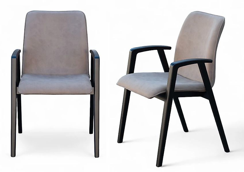 OTTO home Armlehnstuhl "Loreen Esszimmerstuhl, Polsterstuhl, Wohnstuhl, Ess günstig online kaufen