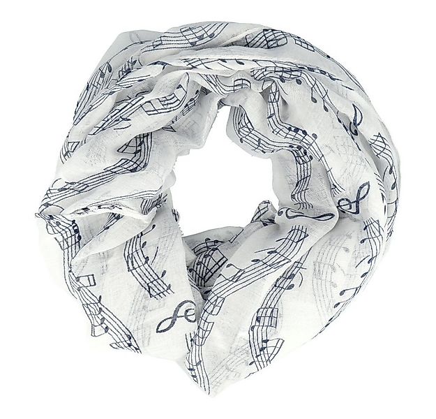 mugesh Schal Rund-Schal Notenzeile groß, für Musikerinnen und Musiker günstig online kaufen