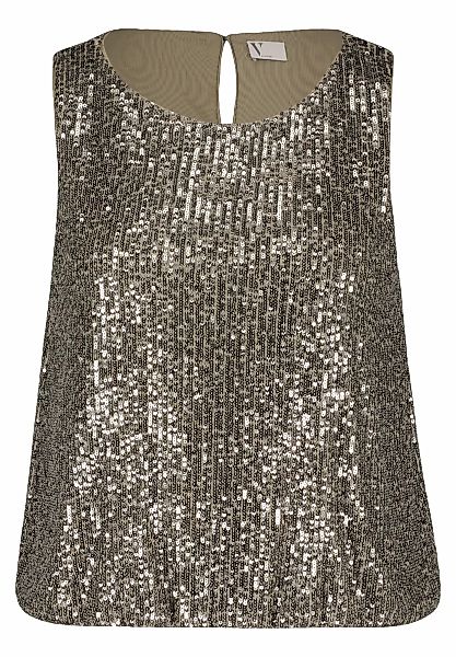 Vera Mont T-Shirt "Vera Mont Damen Pailletten-Top im Glitzer-Look", (1 tlg. günstig online kaufen