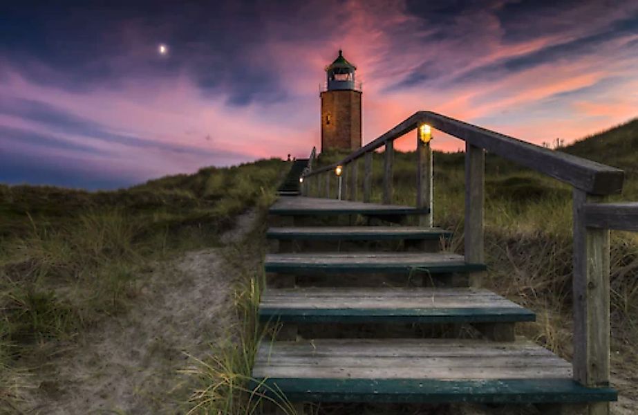 Papermoon Fototapete »Photo-Art THOMAS SIEGEL, WEG ZUM LEUCHTTURM« günstig online kaufen