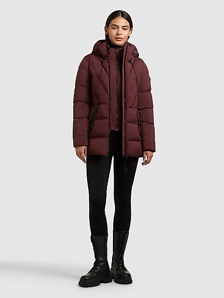 khujo Steppjacke "RABB" mit Kapuze günstig online kaufen