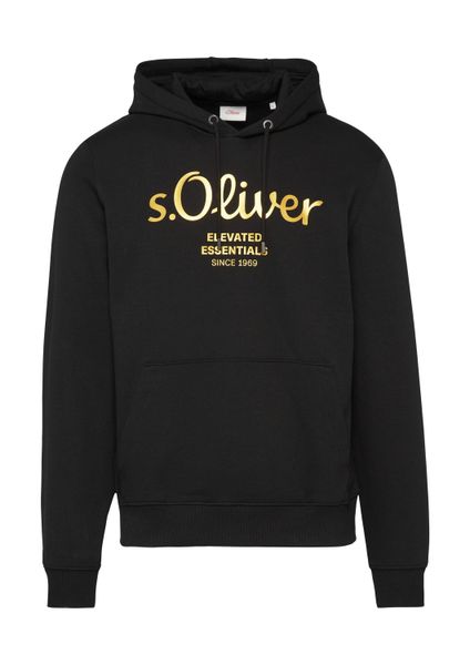 s.Oliver Sweatshirt Sweatshirt Hoodie mit Gold- günstig online kaufen
