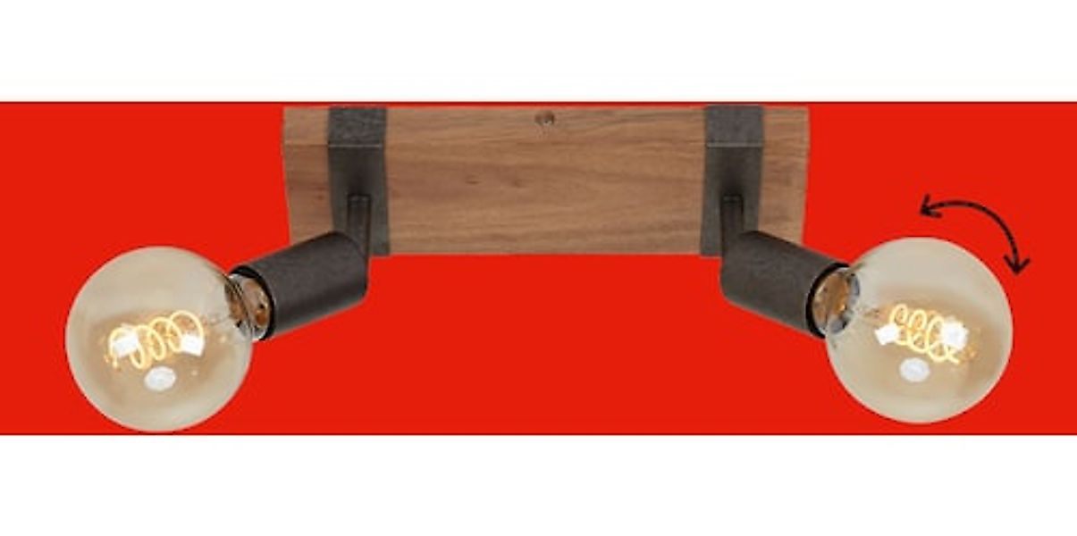 Briloner Leuchten LED Deckenspot »WOOD BASIC« günstig online kaufen
