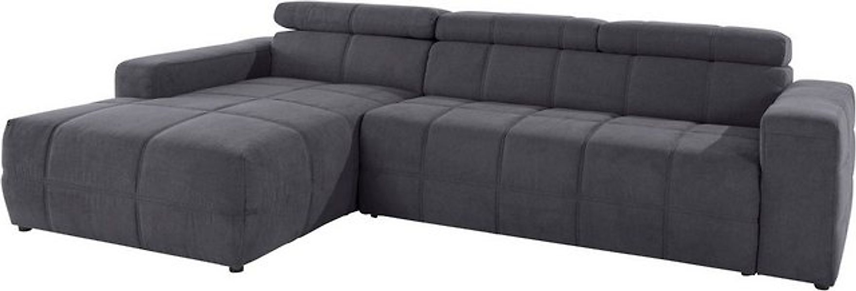 DOMO collection Ecksofa "Brandon Sitzbelastung 140 kg, große Ausführung, B/ günstig online kaufen