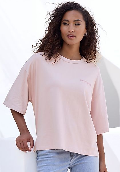 Copenhagen Studios Oversize-Shirt mit hochwertiger Logostickerei günstig online kaufen
