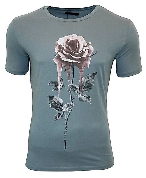 Religion Print-Shirt RELIGION Clothing Herren T-Shirt DRIPPING ROSE günstig online kaufen