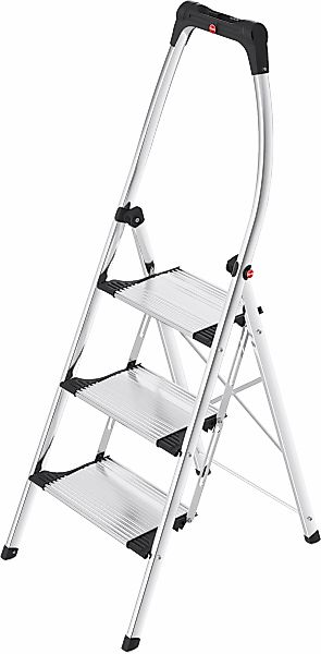 Hailo Klapptritt "Trittleiter - K100 TopLine, aus Aluminuim und Kunststoff" günstig online kaufen