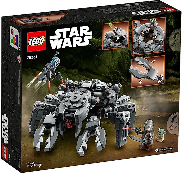 LEGO® Star Wars 75361 Spinnenpanzer Spielbausteine günstig online kaufen