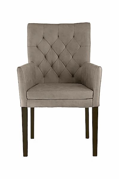 Home affaire Armlehnstuhl »Colorado« () 1 Stk.Gestell aus Massivholz günstig online kaufen