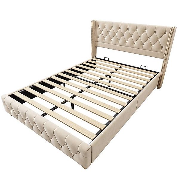 Gotagee Polsterbett Jugendbett ohne Matratze Kinderbett Doppelbett 160 x 20 günstig online kaufen