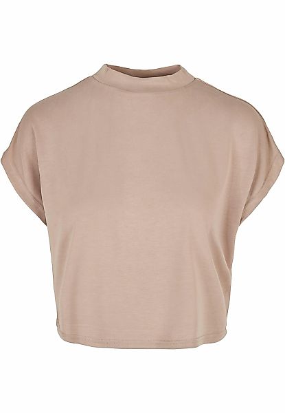 URBAN CLASSICS T-Shirt "Urban Classics Damen Ladies Modal Short Tee", (1 tl günstig online kaufen