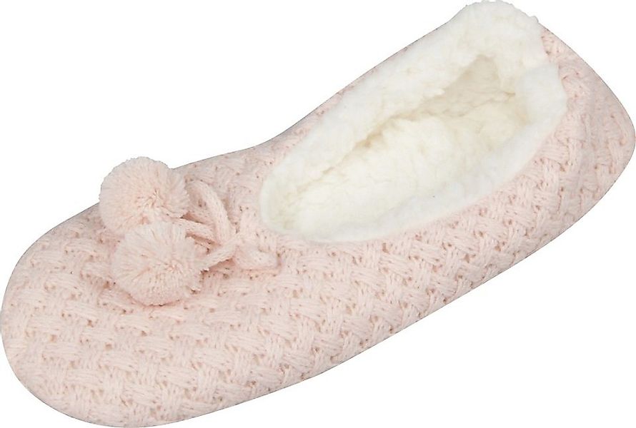 Capelli New York Socken Ballerina Haussocke mit Kuschelfutter günstig online kaufen