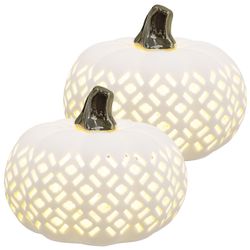 Creativ home LED-Dekofigur Kürbis (2 St), günstig online kaufen