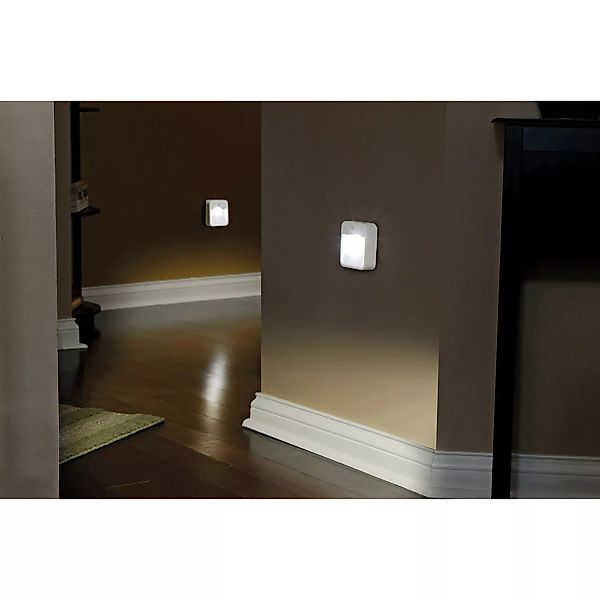 Mr. Beams LED-Nachtlicht mit Bewegungsmelder MB720 Weiß 2er-Pack günstig online kaufen