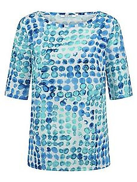 Bluse Peter Hahn blau günstig online kaufen