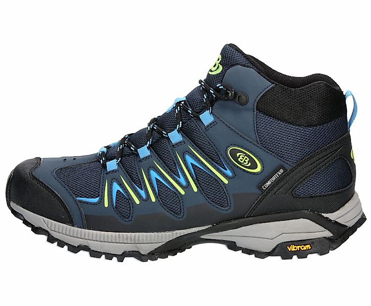 Brütting  Fitnessschuhe Sportschuhe marine--lemon 191309 Expedition Mid günstig online kaufen