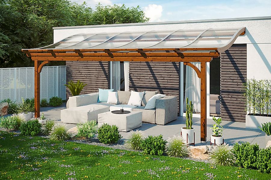 Skanholz Terrassendach "Verona" Leimholz günstig online kaufen