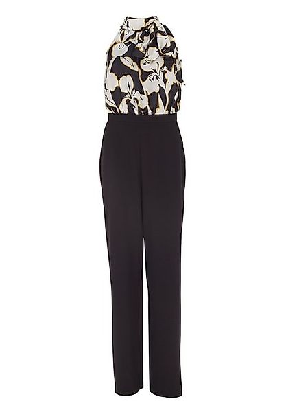 SWING Jumpsuit -  eleganter Jumpsuit mit Schluppe aus Material Mix günstig online kaufen