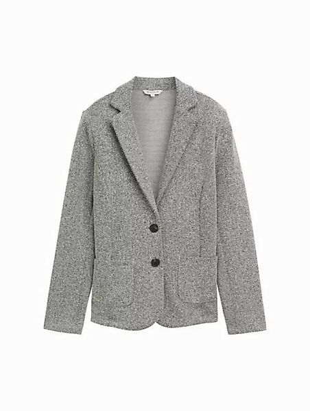 TOM TAILOR Jackenblazer Blazer mit Fischgrätenmuster günstig online kaufen