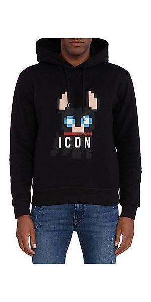 Dsquared2 Rundhalspullover Dsquared2 Ciro’s Pixelated Charm Icon Hoodie Sch günstig online kaufen