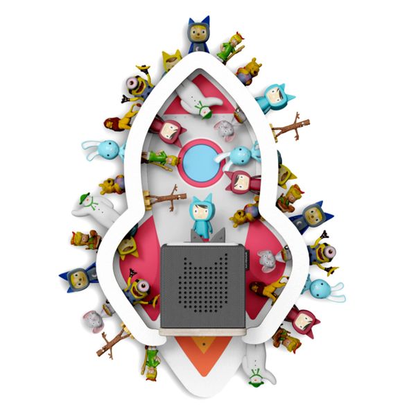 Holzura Kinderregal Tonieregal für Toniebox, Kinderregal günstig online kaufen