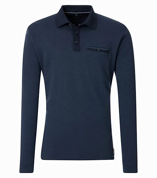 CASAMODA Langarm-Poloshirt CASAMODA Polo-Shirt Langarm gestreift günstig online kaufen