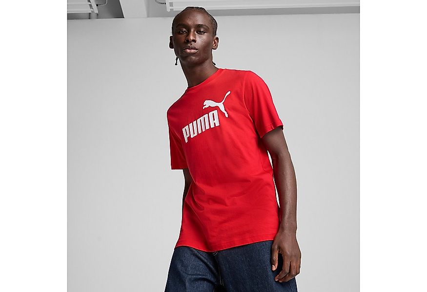 PUMA T-Shirt ESS NO. 1 LOGO TEE Regular Fit, Rundhalsausschnitt, Kurzarm günstig online kaufen
