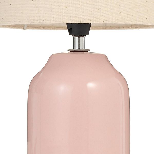 Pauleen Tischleuchte »Sandy Glow max. 20W 230V Stoffschirm Keramik«, 1 flam günstig online kaufen