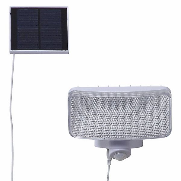 LED-Solarlampe Powerspot Sensor, eckig weiß 350lm günstig online kaufen