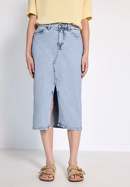 STREET ONE STUDIO Jeansrock mit Schlitz günstig online kaufen