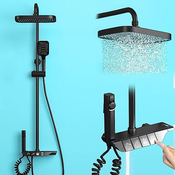 XERSEK Duschsystem Regendusche set Überkopfbrauseset Brauseset günstig online kaufen