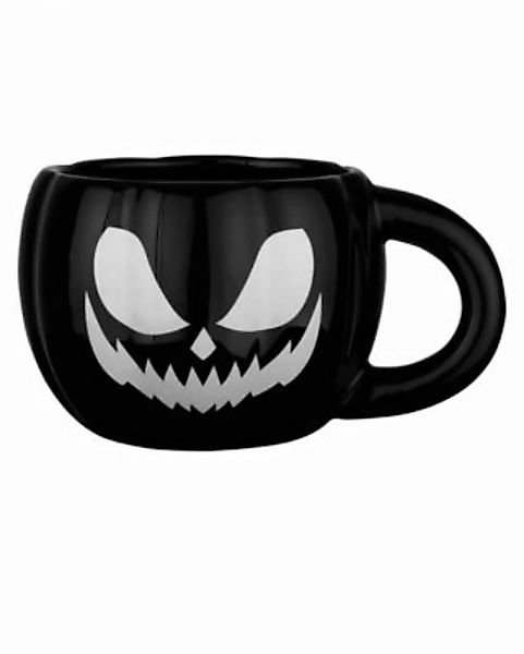 Schwarze Hell-O-Ween Tasse von KILLSTAR Partydeko schwarz günstig online kaufen